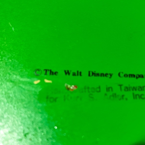 DISNEY’S BEAUTY & THE BEAST VTG 90s KURT ALDER HANDCRAFTED WOODEN XMAS ORNAMENTS - Picture 12 of 12